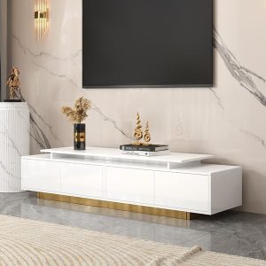 میز تلویزیون سه تکه متحرک طرح السا